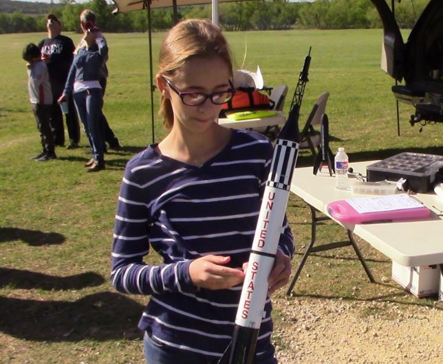 Monthly Model Rocket Launch