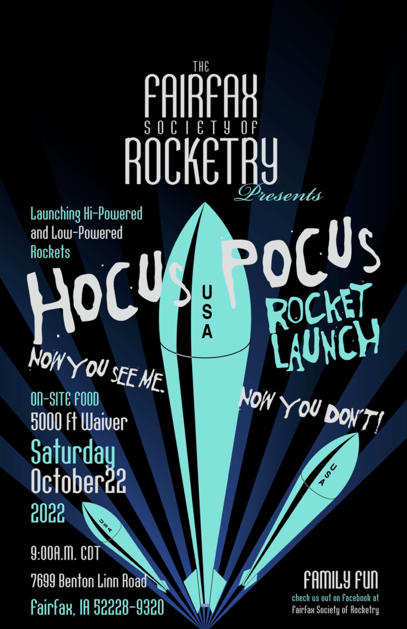 Hocus Pocus Fall Rocket Launch